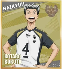 Paper Products Kotaro Bokuto Haikyu Trading Mini Shikishi 01.