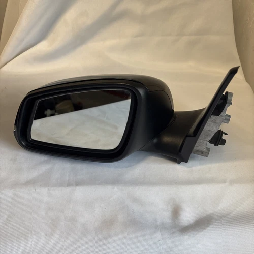 2013 2014 2015 BMW X1 Left Mirror OEM Black 5 Pins W/O Auto Dimming