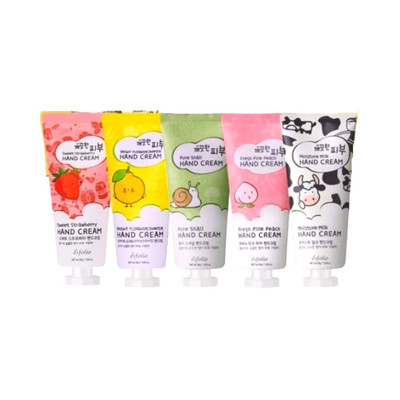 Esfolio Pure Skin Assorted Hand Cream Set of 5 1.059 oz 30g x 5 Korean Skincare