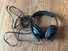 Sennheiser HD-202 Wired Stereo Headphones Black 3.5 mm Audio Jack