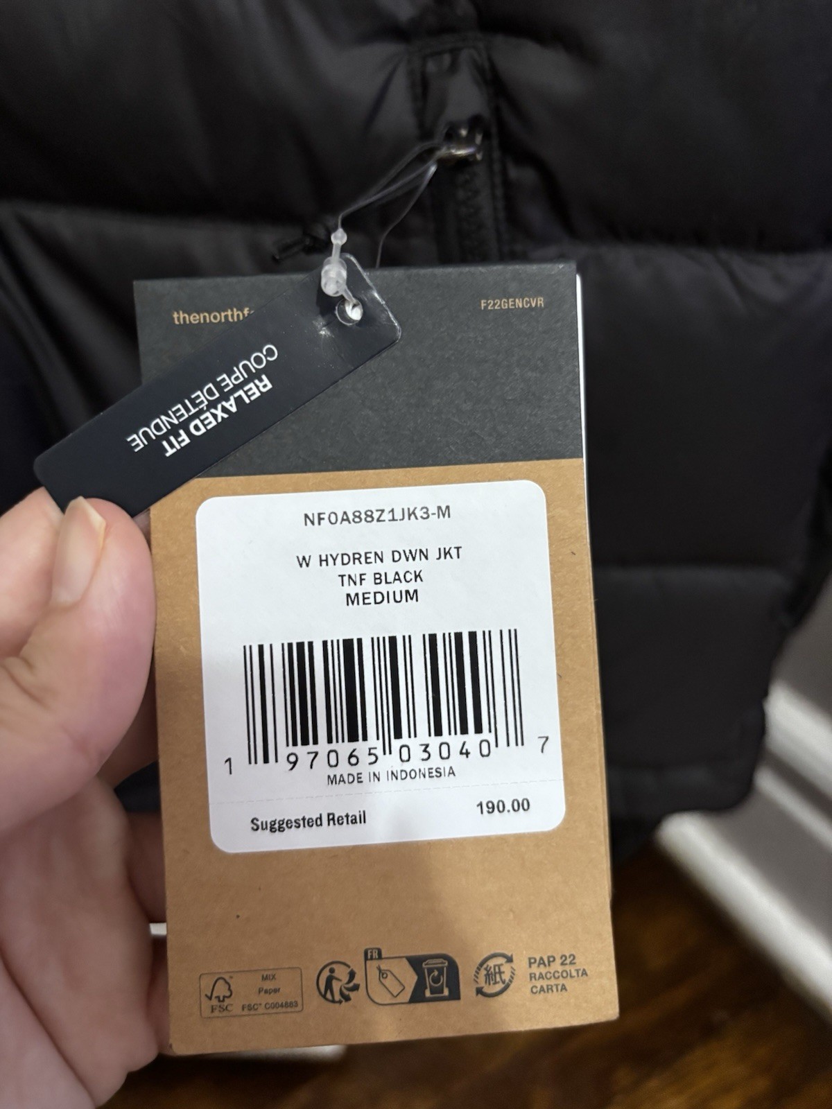 The North Face Women's Hydrenalite Down Jacket Size Medium New with Tags thumbnail 4