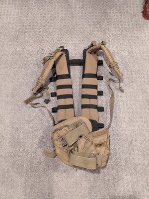 Kifaru 26” Duplex Lite Frame Coyote Lng Shoulder Strap Small Belt