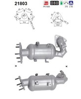 AS Katalysator 21803 FüR Opel Karl C16 LPG
