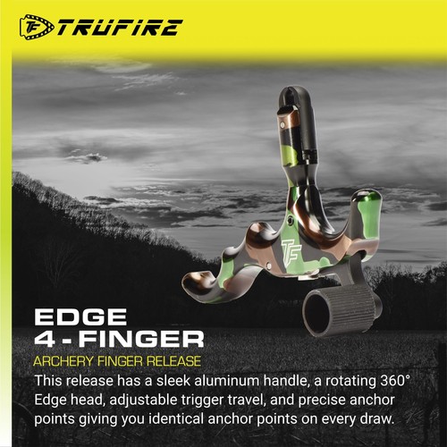 TRU-FIRE Bow Releases Edge 4-Finger Release - Picture 2 of 4