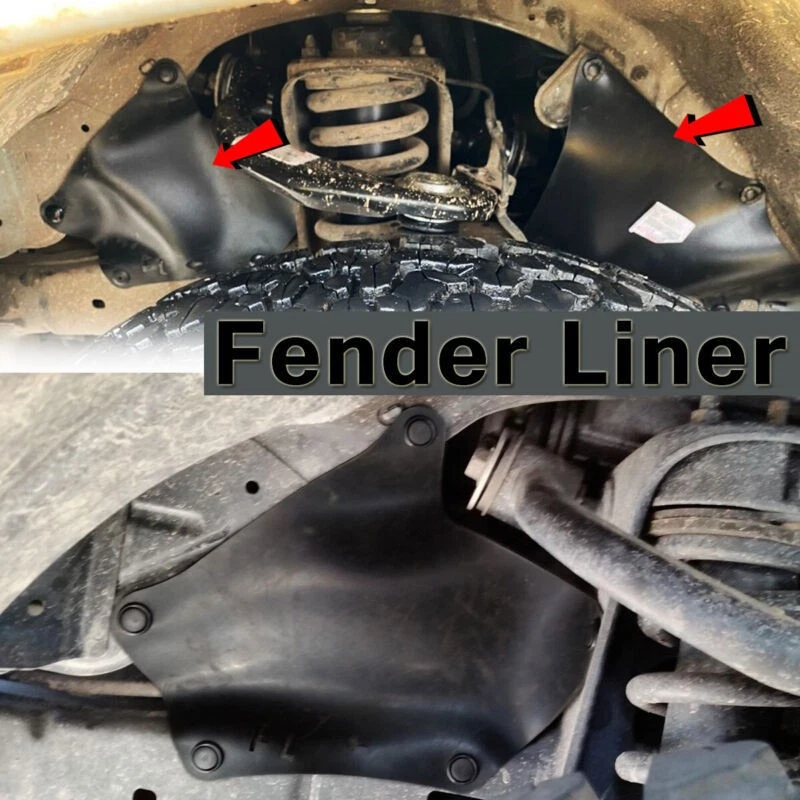 Splash Guard Fender Liner Shield for Lexus GX460 GX470 Toyota 4Runner FJ-Cruiser Foto 2 de 4