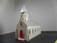 Bachmann PLASTICVILLE CHURCH O GAUGE BUILT Vtg