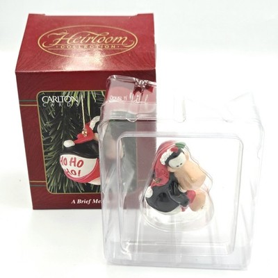 1996 Carlton Cards Bloom County A Brief Message Opus Ho Ho Ho! Ornament New NIB
