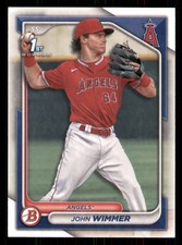 John Wimmer 2024 Bowman #BP-78 Prospects Los Angeles Angels