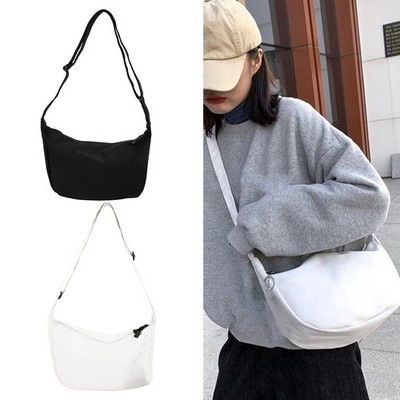 Lady Women Crossbody Bags Large Size Pouch Canvas Umhängetasche für den