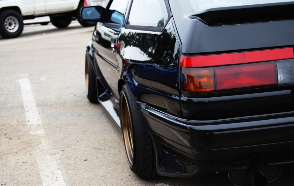 For JDM Corolla Trueno Levin AE86 AE85 kouki bumper lip