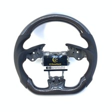For Acura RDX TL ILX ZDX 2009 - 2022 real glossy carbon fiber steering wheel