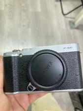 Fujifilm X-M1 16.0MP Digital Camera Silver Body Fujifilm X Series 3-inch 3:2 LCD