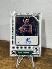 2023-24 Panini Donruss Optic Jaden Springer Signature Series