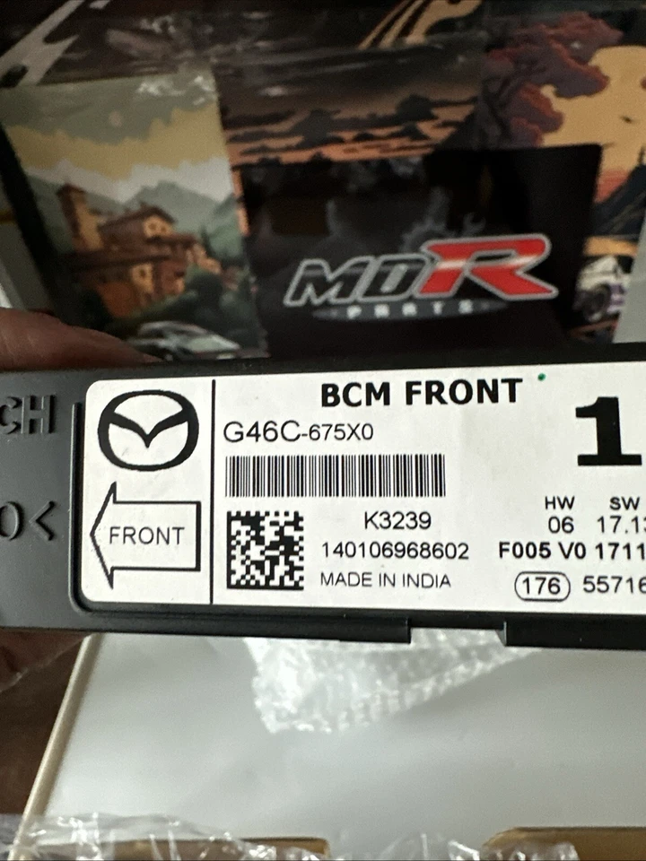 2015 - 2017 MAZDA 3/6/CX-5 MK3 BCM BODY CONTROL MODULE UNIT G46C-675X0 - Image 4 of 4