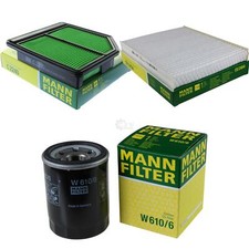 MANN-FILTER Inspektionspaket Filtersatz für Honda Civic VIII Hatchback 1.8