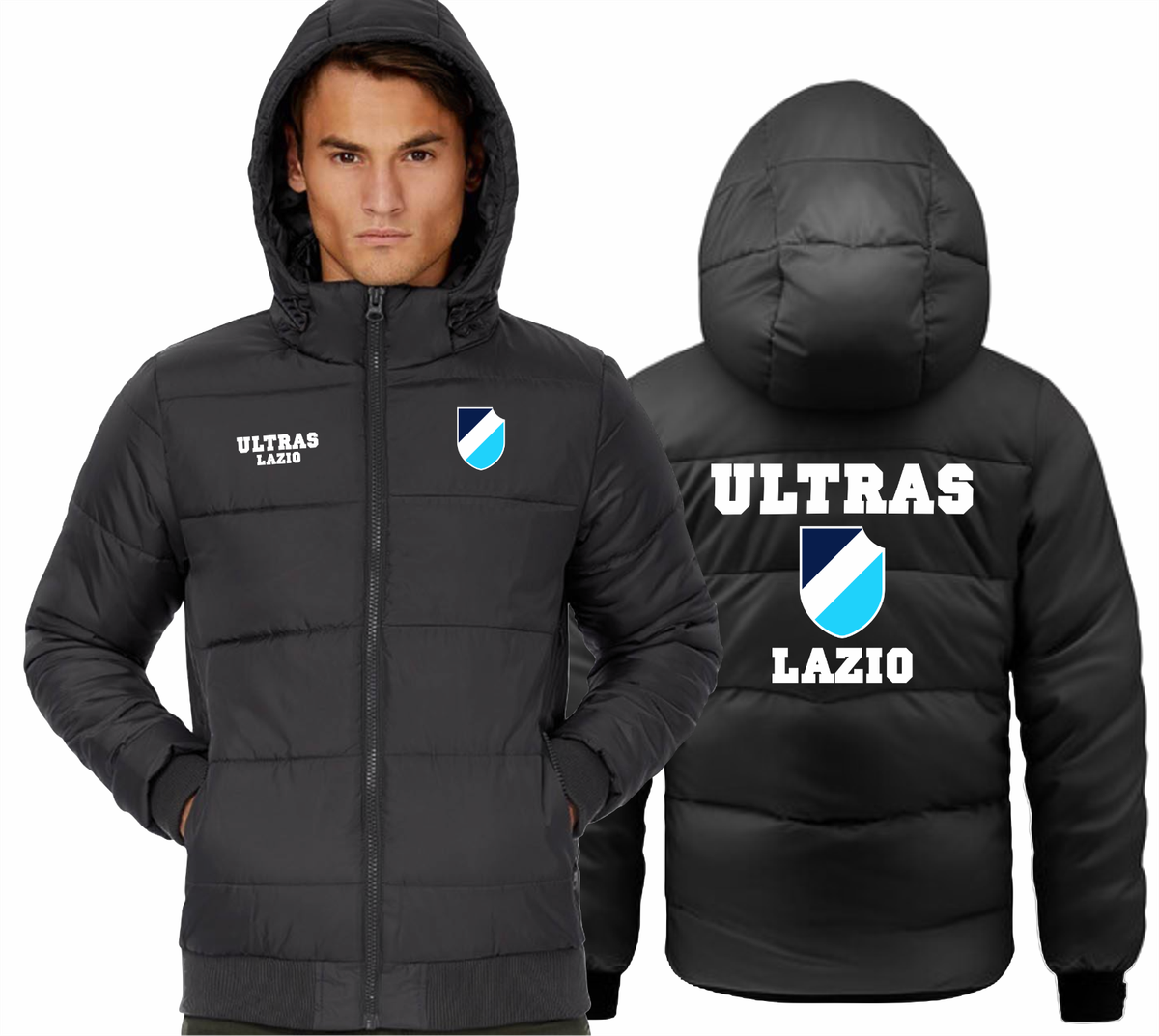 Giacca imbottita degli ultras Lazio irriducibili eagles maglia