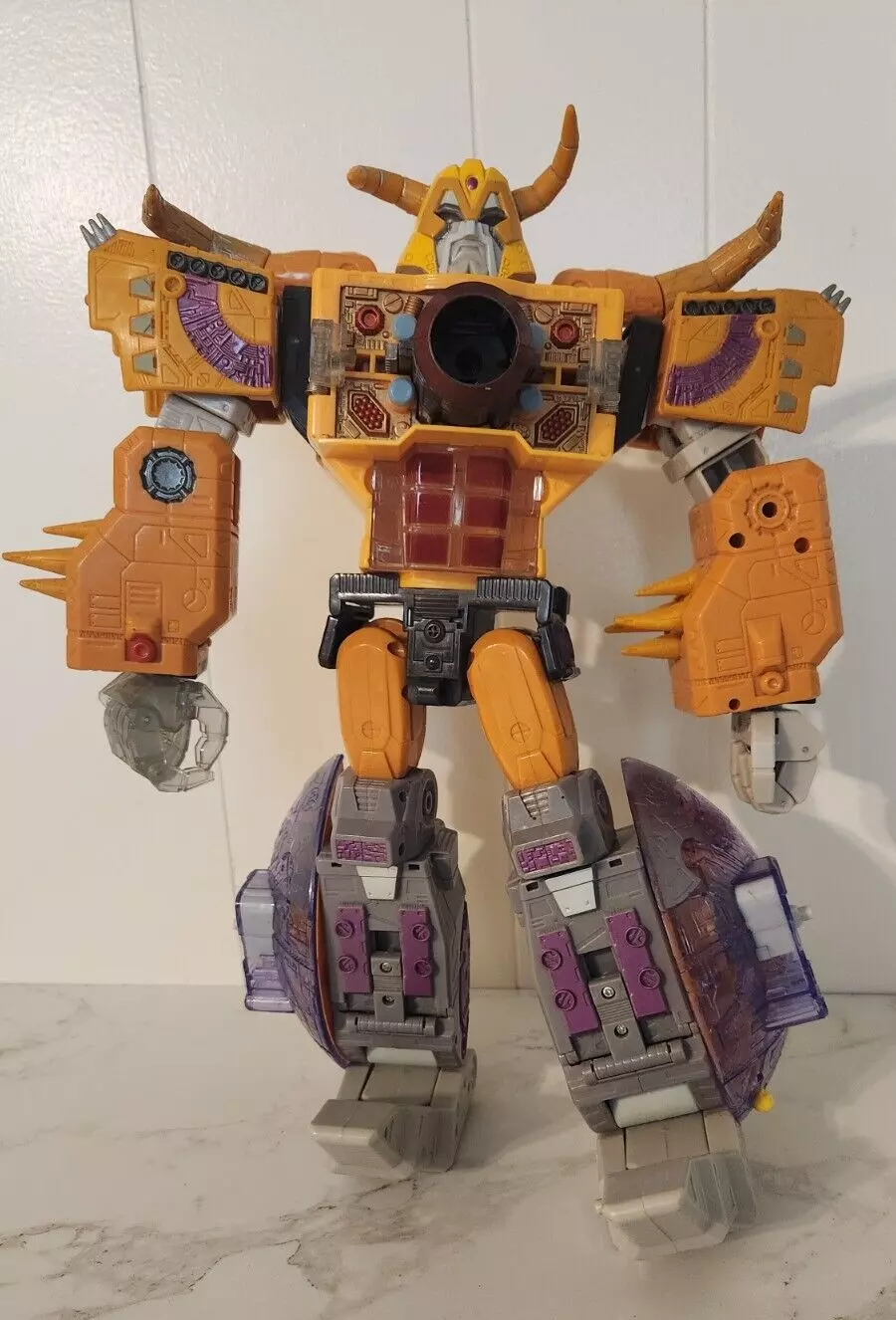 Grande figurine vintage Hasbro Transformer 2003 Armada Unicron Supreme pour pièces
