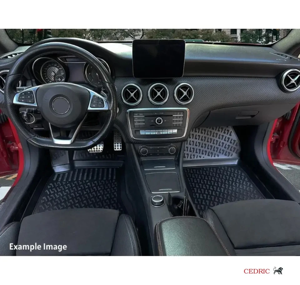 Alfombrillas forro coche peugeot 206 1999-2025 hatchback goma TPE todo tipo de clima Foto 3 de 4