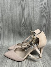 Image of Dune London Clancy Nude Heels UK Size 3 Brand New 