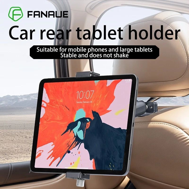 Car headrest tablet holder rear seat back fixed ipad mobile phone - Image 3 of 4