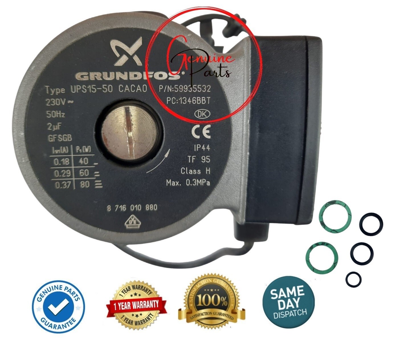 BOILER PUMP FOR WORCESTER GREENSTAR 24 u0026amp; 28 87160108800 | eBay