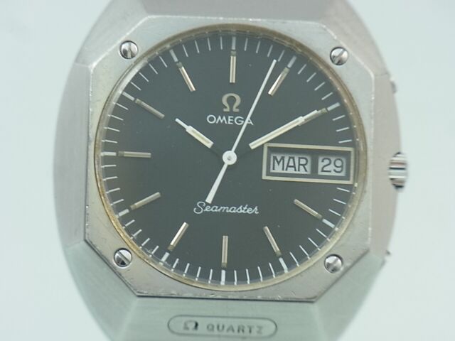 OMEGA Seamaster Men's Black Watch - 196.0054 for sale online | eBay