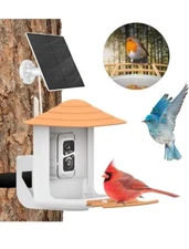 IRISSY Smart Bird Feeder with Camera 1080P HD Auto Capture Bird Videos & Solar