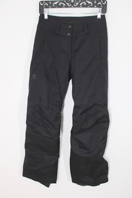 Salomon XS Women's Black Advanced Skin Dry Ski Snowboard Snow