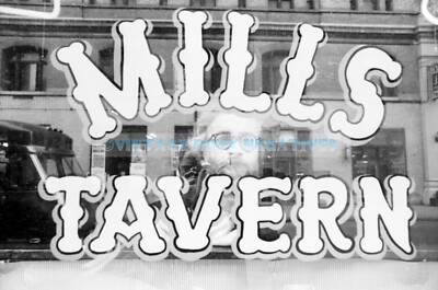 HARRY SMITH Beat Poet Sept. 1965 MIll's Tavern Fine Art Pigment Print (8.5''x11'')