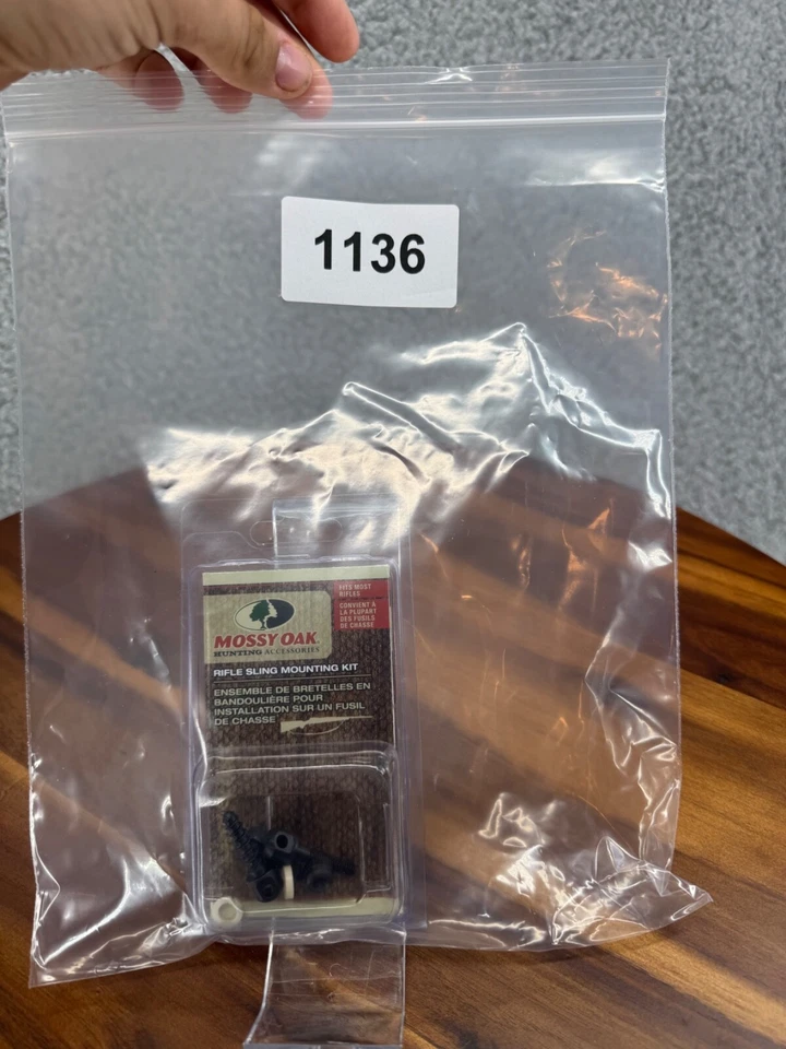 Mossy Oak 3 Piece Stud Screws Mounting kit Rifle Shotgun Sling Swivel Detachable - Image 3 of 3