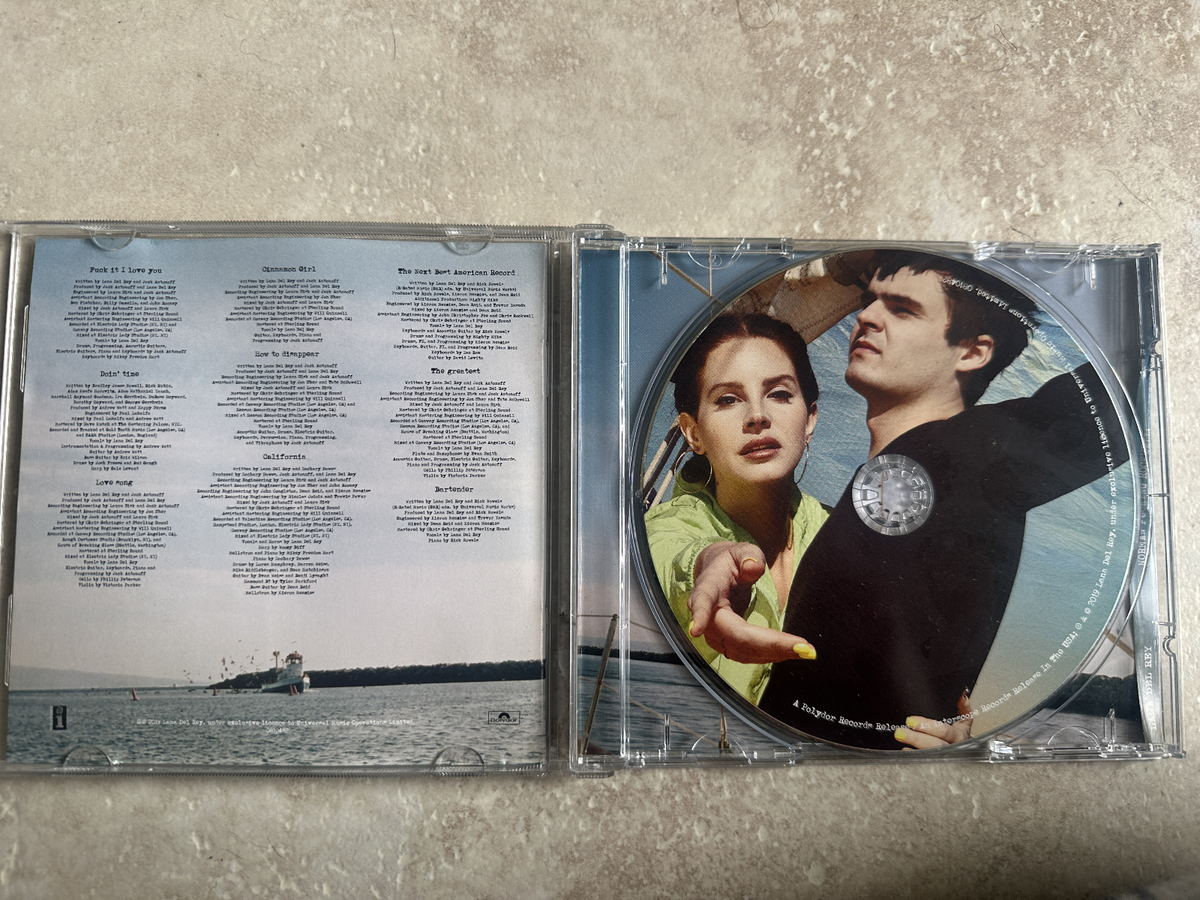 SIGNED - Lana Del Rey NFR Norman Fucking Rockwell CD | eBay UK