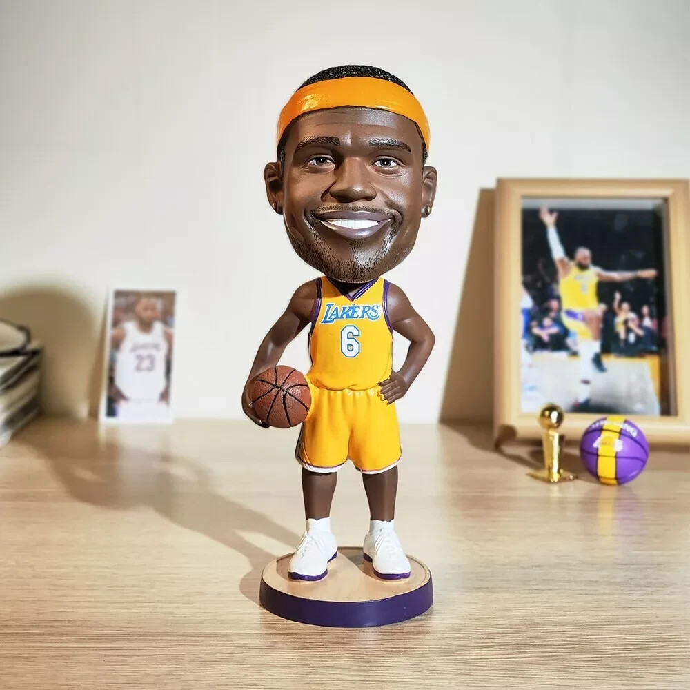 LeBron James #23 Los Angeles Lakers Bobbleheads Action Figure Gift USA Seller | eBay UK