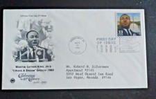 MARTIN LUTHER KING JR I HAVE A DREAM SPEECH 1960s DECADE CTC PCS CACHET FDC