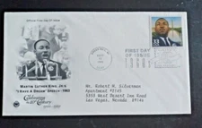 MARTIN LUTHER KING JR I HAVE A DREAM SPEECH 1960s DECADE CTC PCS CACHET FDC