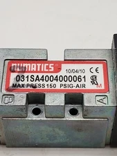 numatics 31sa4004000061 direct single solenoid valve #11844