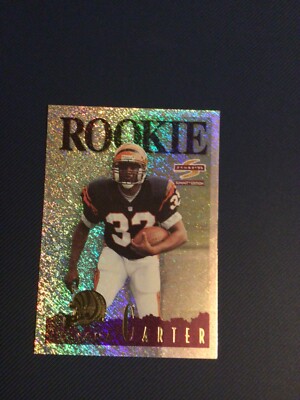 1995 Score Summit Ground Zero Ki-Jana Carter Rookie Card