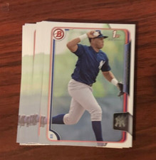 2015 Bowman BP13 Dermis Garcia 16 count lot New York Yankees