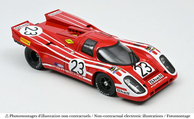 NOREV 187586 1/18 Porsche 917K 1970 24H Le Mans #23 Attwood / Herrmann Winner