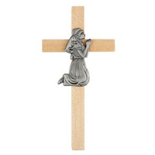 First Communion - Girl 6" H Cross J2575