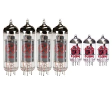 Vox AC30 / Peavey Classic 30 | JJ Tube Upgrade Kit, 4x EL84, 3x 12AX7/ECC83
