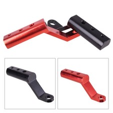 ZTTO Rear Mirror Mount Extender Bracket Holder Bar Phone Holder Levers Red/BLK