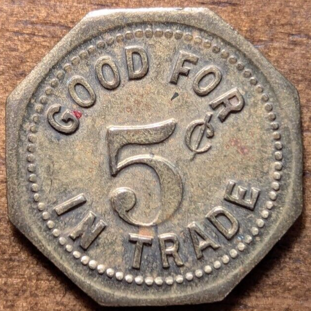 Chicago, Illinois IL Regent Room Harrison Restaurant Good For 5¢ Trade