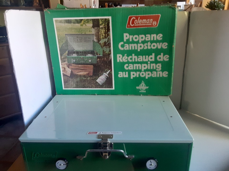 RARE 1990s Coleman Propane Portable Camp Stove M 5423700 Made Canada
