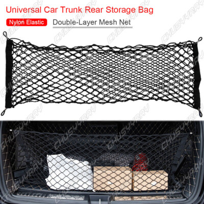 Envelope Style Trunk Cargo Net For Kia Sedona 2017-2020 - Elastic Storage Organizer