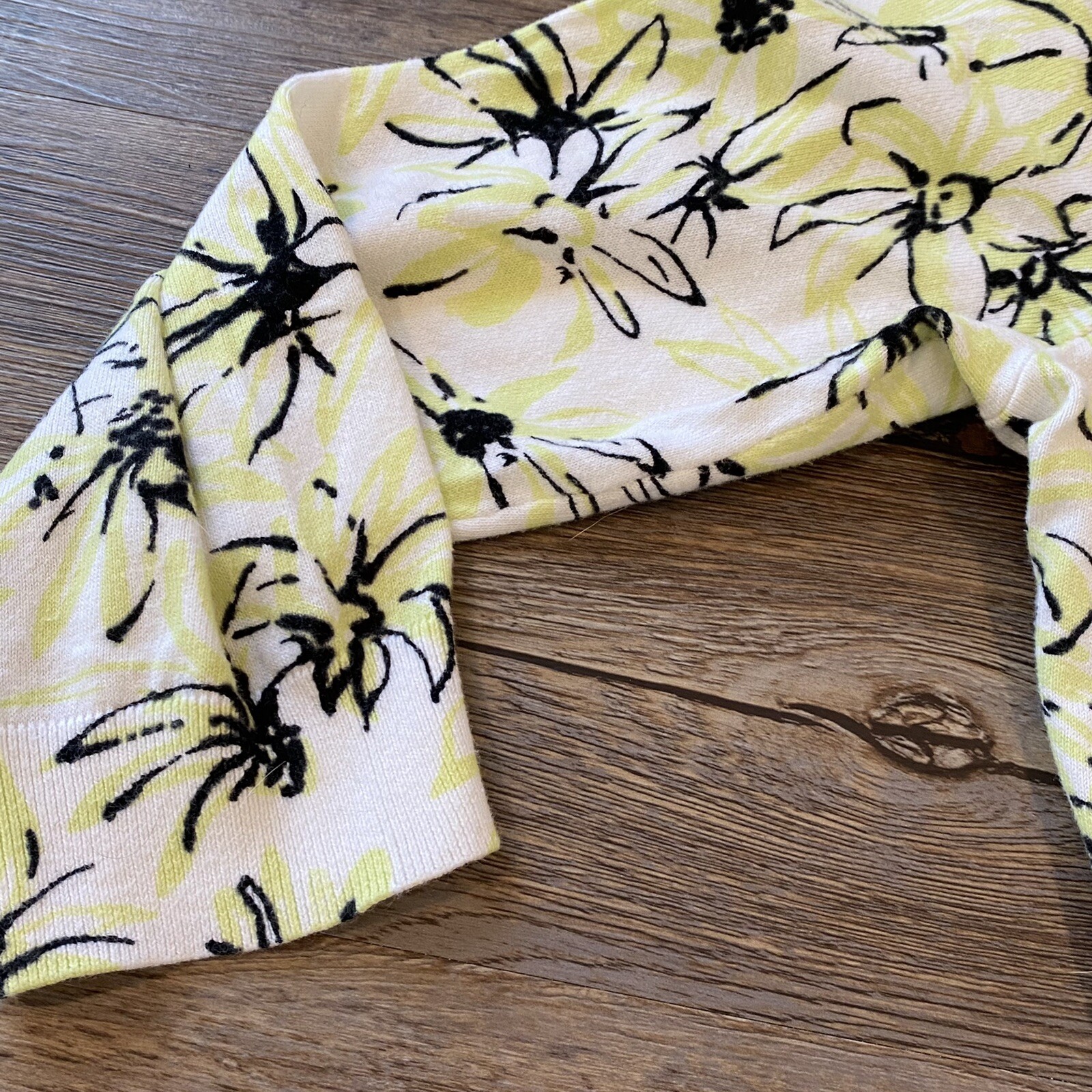 Pendleton Novelty Printer Cotton Sweater Cardigan… - image 4