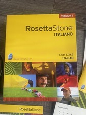 Rosetta Stone Italian Level 1-2-3 V3 by Rosetta Stone Staff 2007, Mixed Media