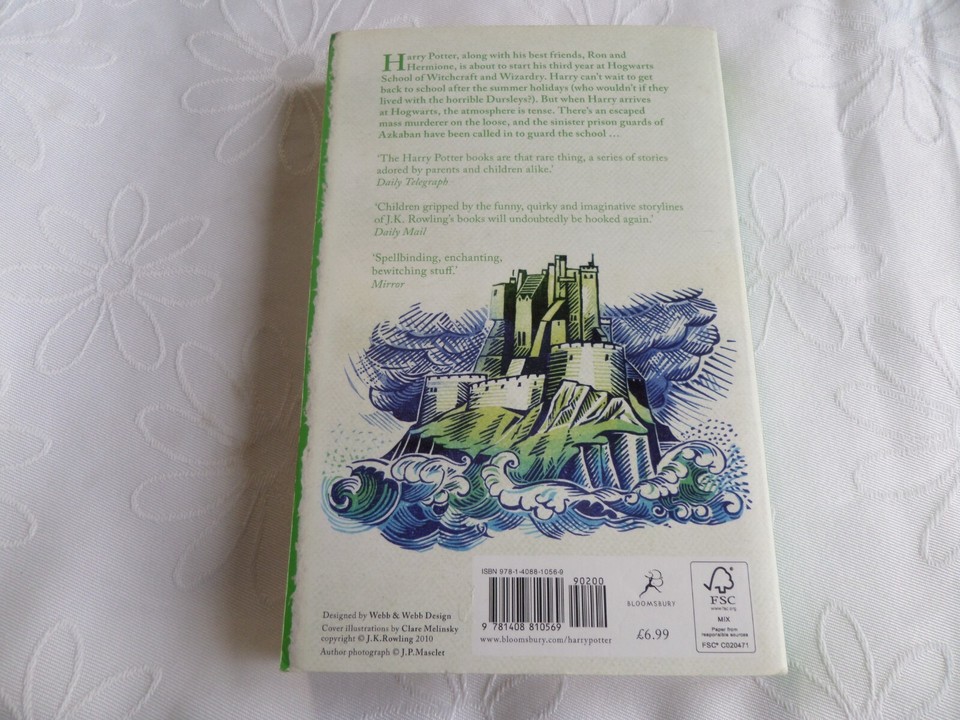 Harry Potter and the Prisoner of Azkaban by J. K. Rowling (Paperback