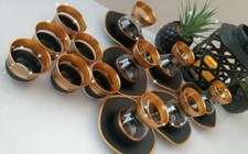 Set 18 Teile beinhaltet Kaffeetassen und Teeservice mit den Untertassen