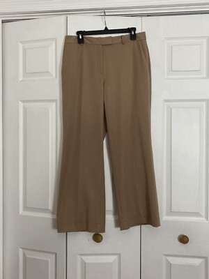 Brooks Brothers 346 Size Caroline Fit Tan Dress Pants Womens