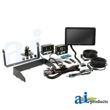 Hi Definition 10" QUAD CabCAM Camera Kit for Tractor Combine Forage Harvester +